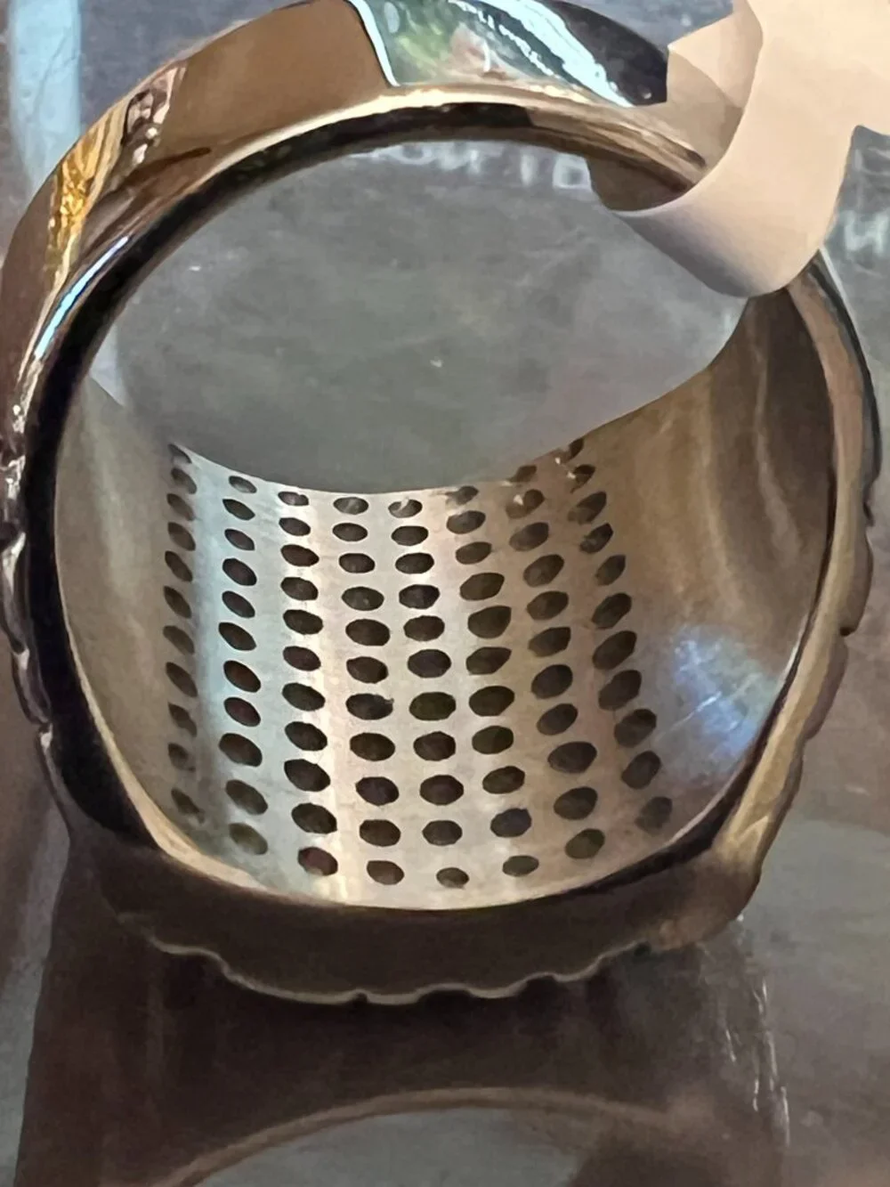 Stainless Steel BIKER Motorcycle Ring Size 10, 11 (209)
